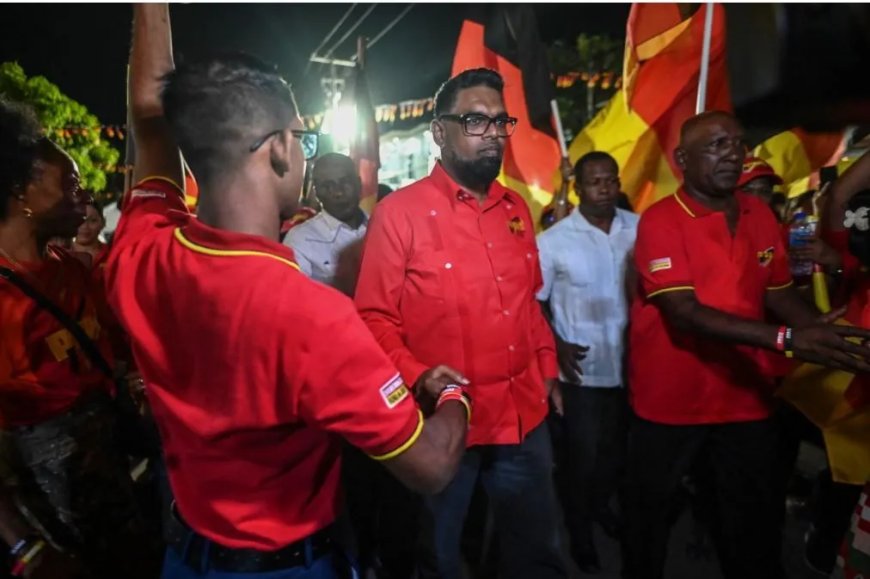 PPP/C behaalt overtuigende verkiezingsoverwinning in Guyana