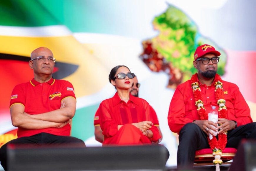 PPP/C wint verkiezingen in Guyana