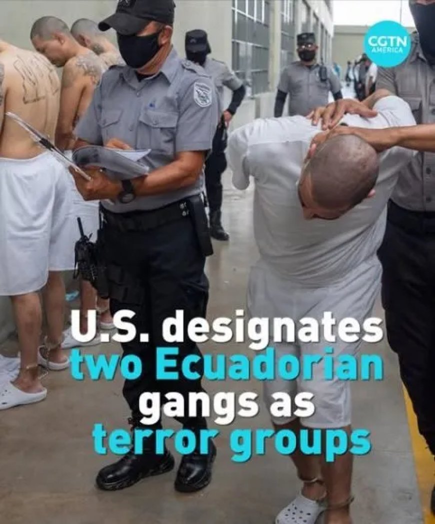 Witte Huis bestempelt Ecuadoraanse bendes als terroristische organisaties