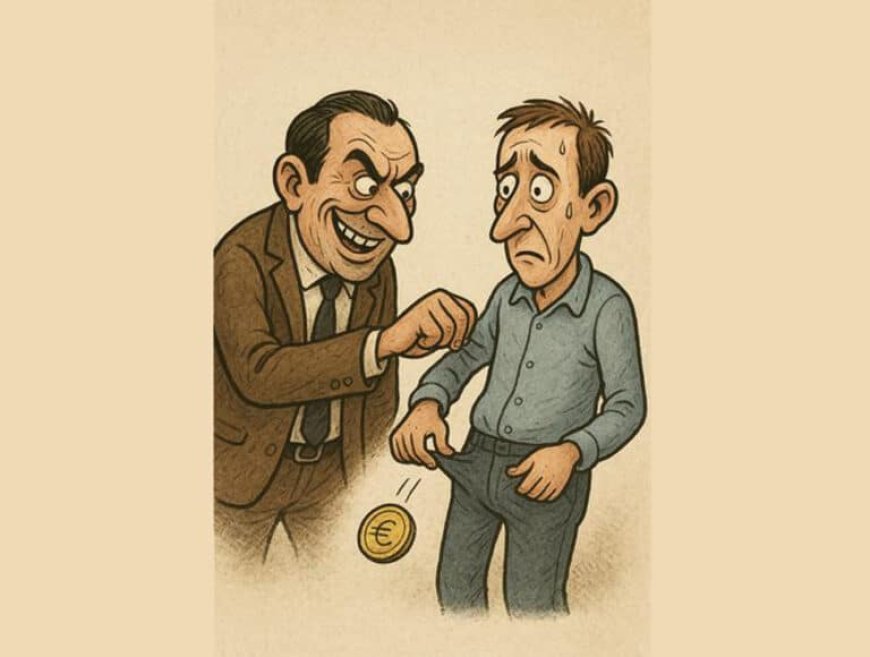 HET VOLK WORDT VOORTDUREND UITGEKNEPEN