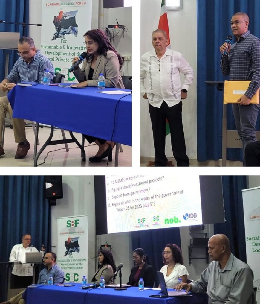 VSB-voorzitter: ‘Suriname moet terug naar sterke agrarische export’