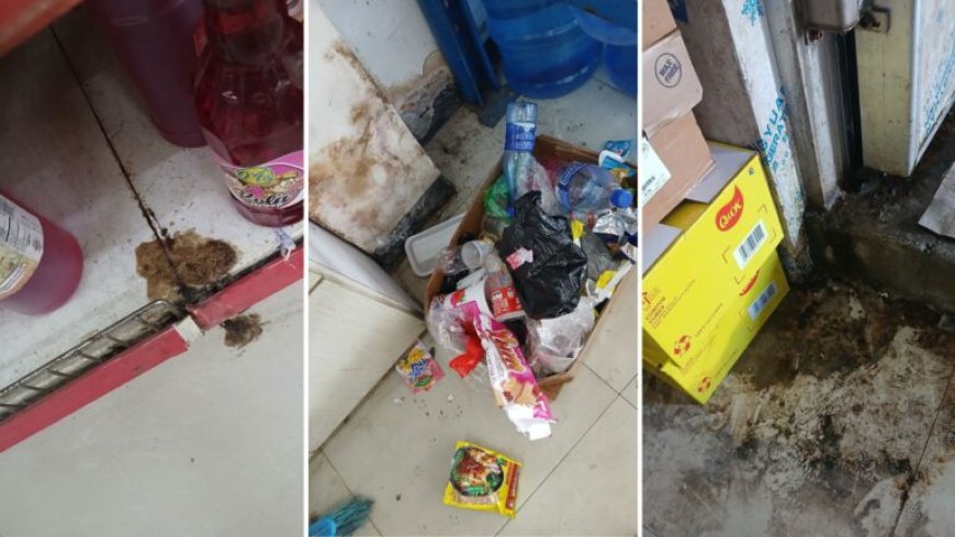 Warenhuis per direct gesloten wegens extreme onhygiënische omstandigheden