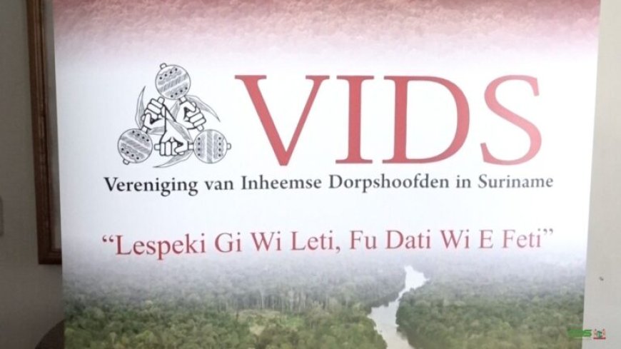 VIDS bevestigt rol als vertegenwoordiger van het inheemse traditioneel gezag