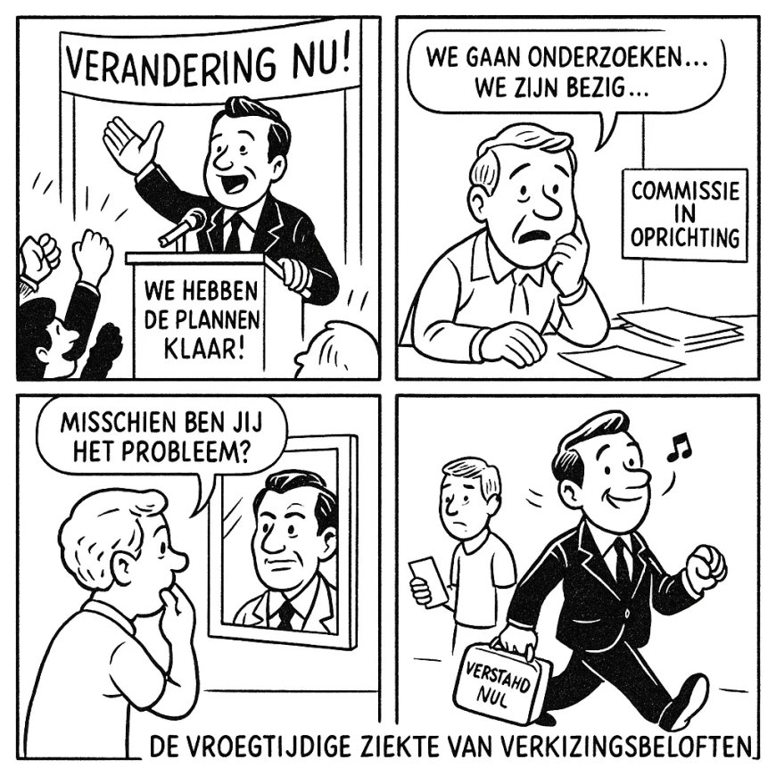 De ziekte van verkiezingsbeloften