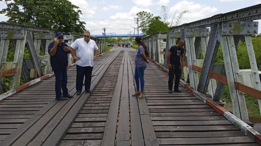 Brug Pararivier tijdelijk afgesloten