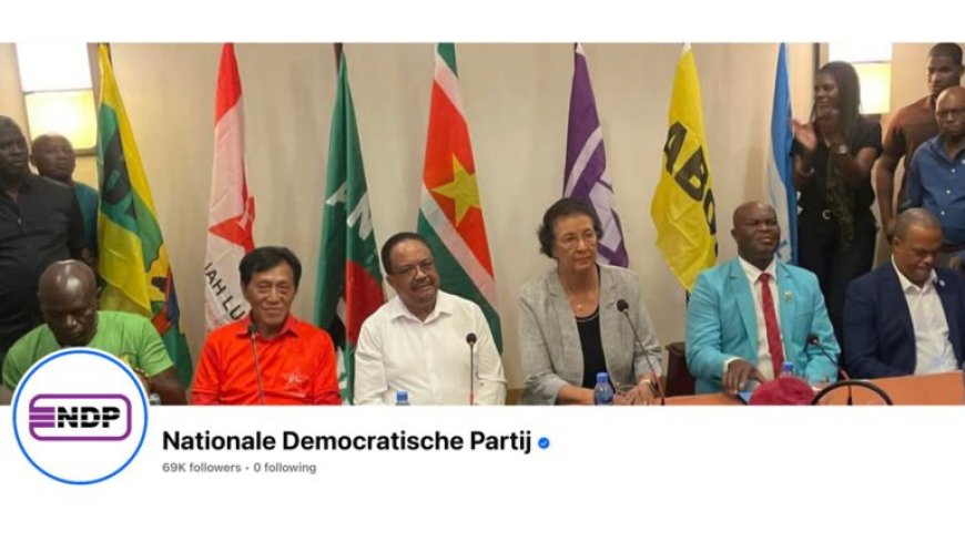 NDP officieel geverifieerd op Facebook, Instagram en TikTok