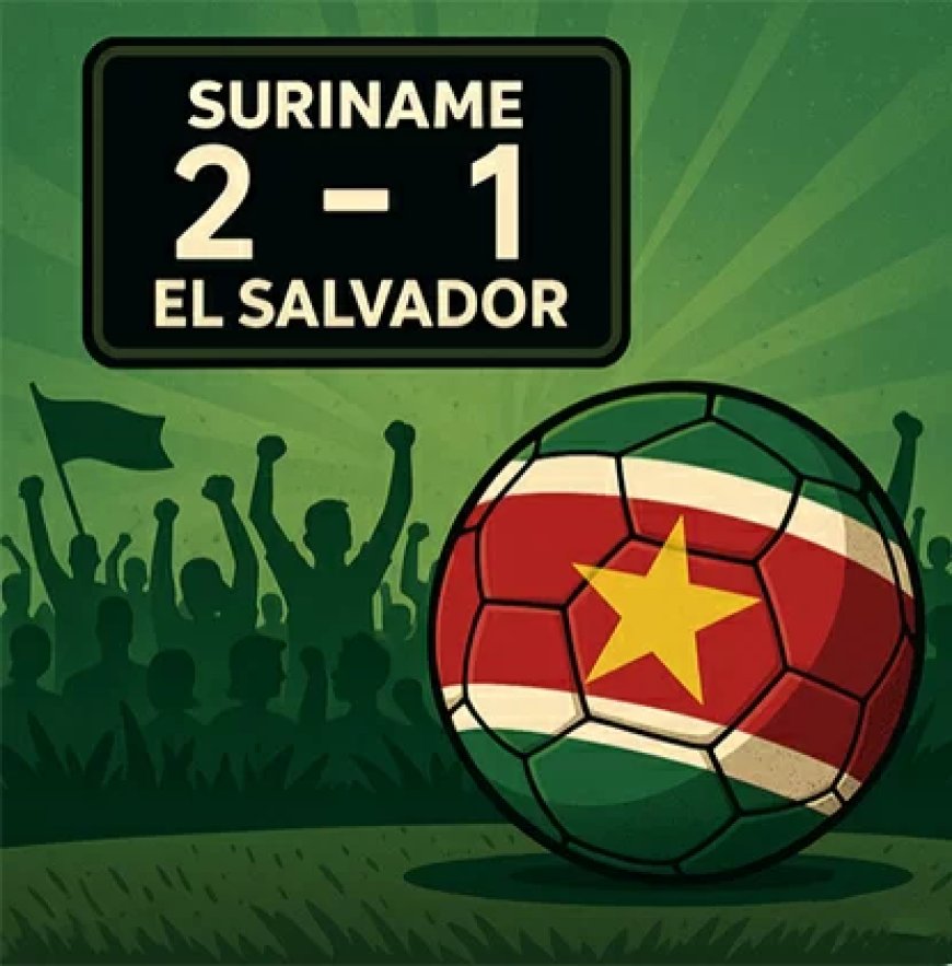 Natio verslaat El Salvador overtuigend met 2-1 in WK-kwalificatie