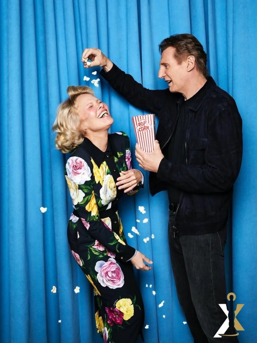 Pamela Anderson weerspreekt geruchten over relatie met Liam Neeson