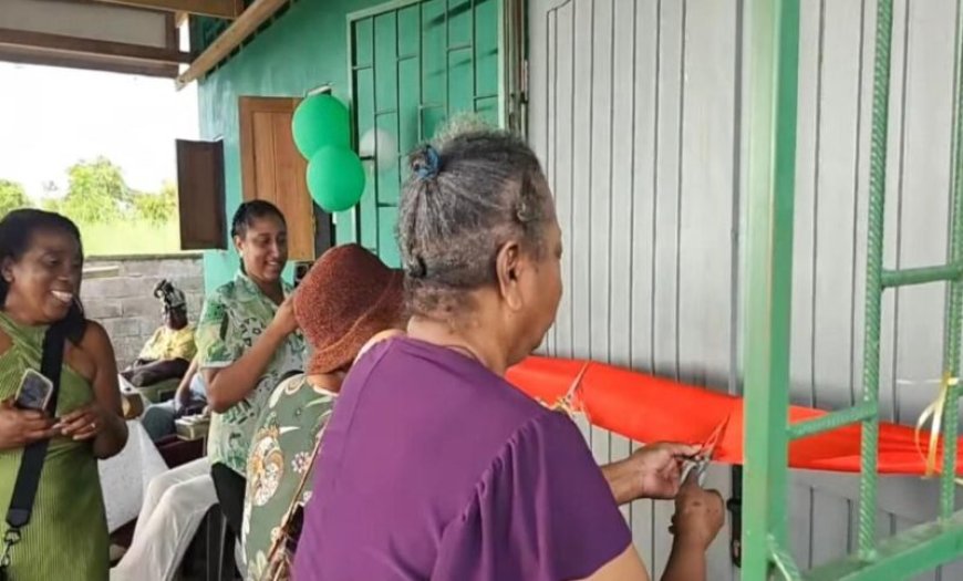 Nickerie’s Baka Dan heeft nu eigen recreatiezaal