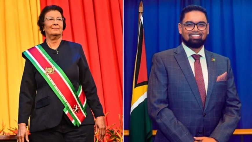 Simons en Ali ontmoeten elkaar dit weekend in Nickerie voor bilateraal overleg