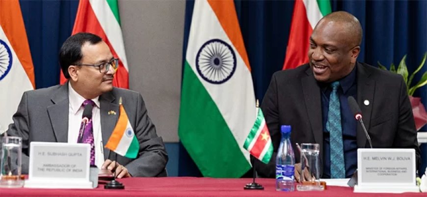Suriname en India zetten samenwerking voort met vijf projecten per jaar