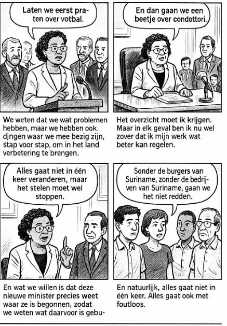 Stap voor stap vooruit, maar met realisme