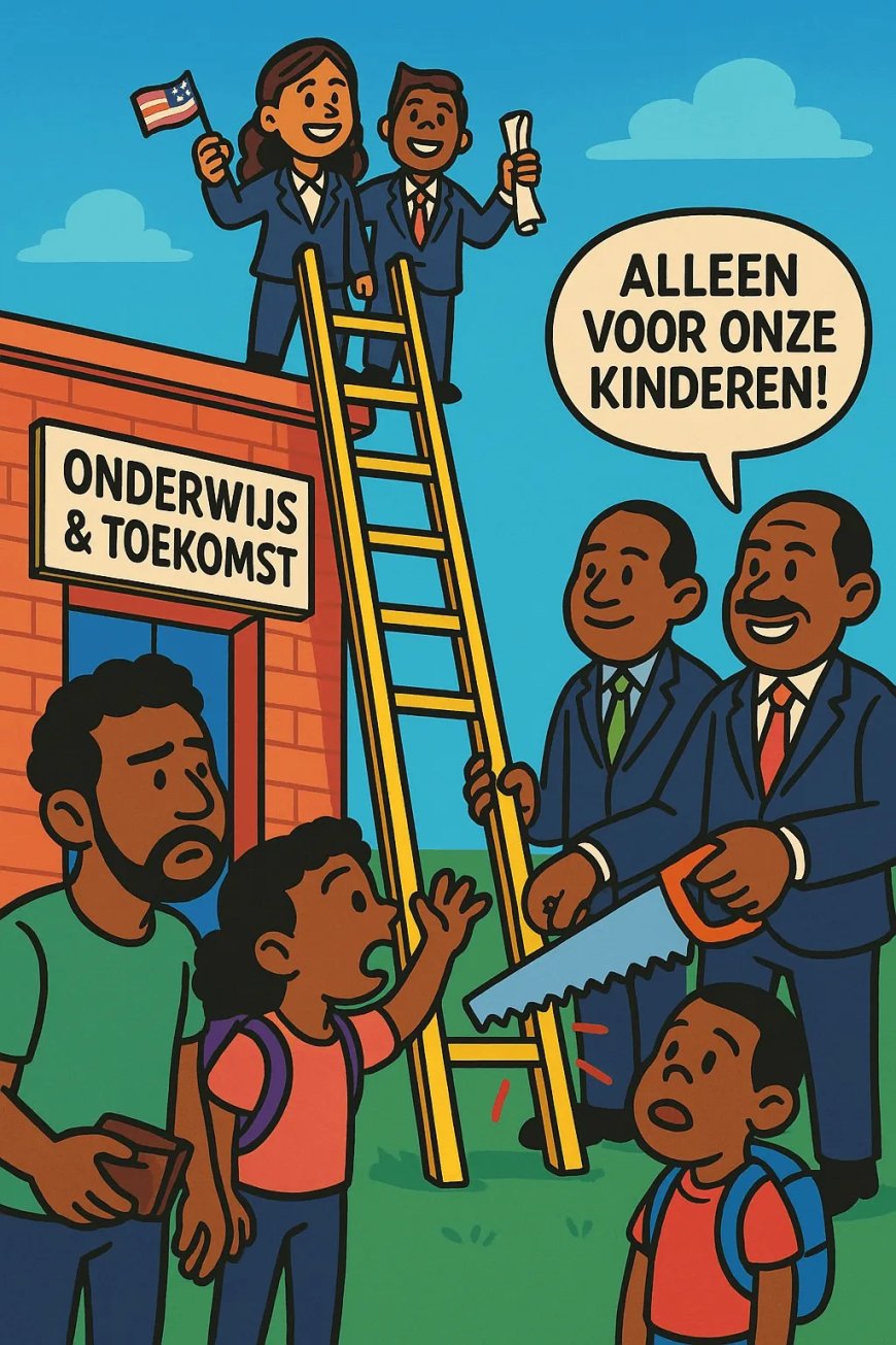 De politiek en de onderontwikkeling van de burgerij in Suriname