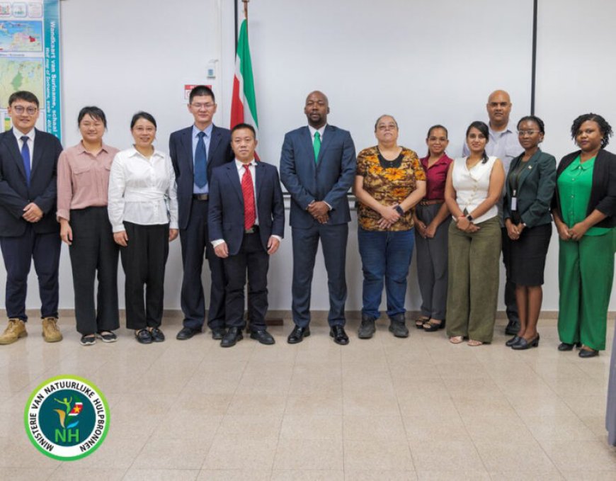 China Geological Survey bezoekt Suriname voor voortzetting samenwerkingsovereenkomst mijnbouw