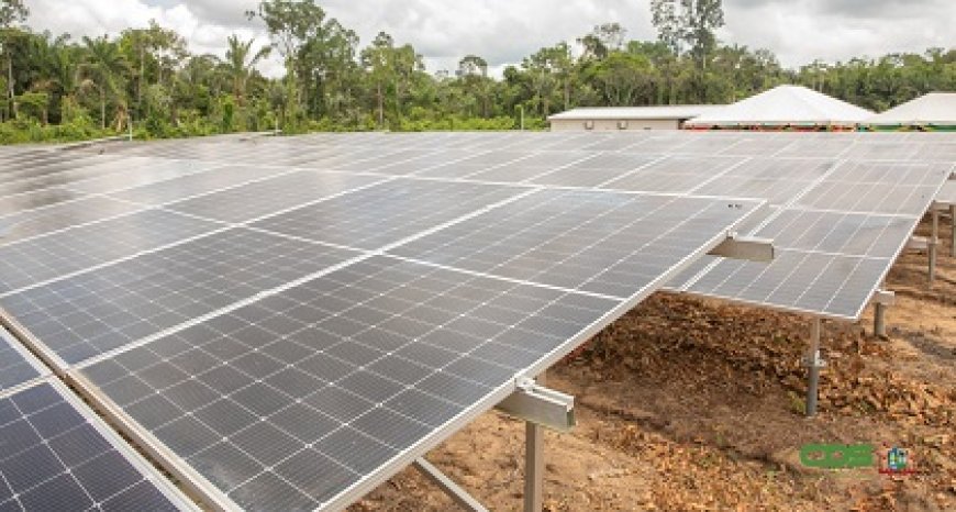 Zonnepark voorziet gebieden tussen Gengeston en Nieuw Aurora van elektriciteit