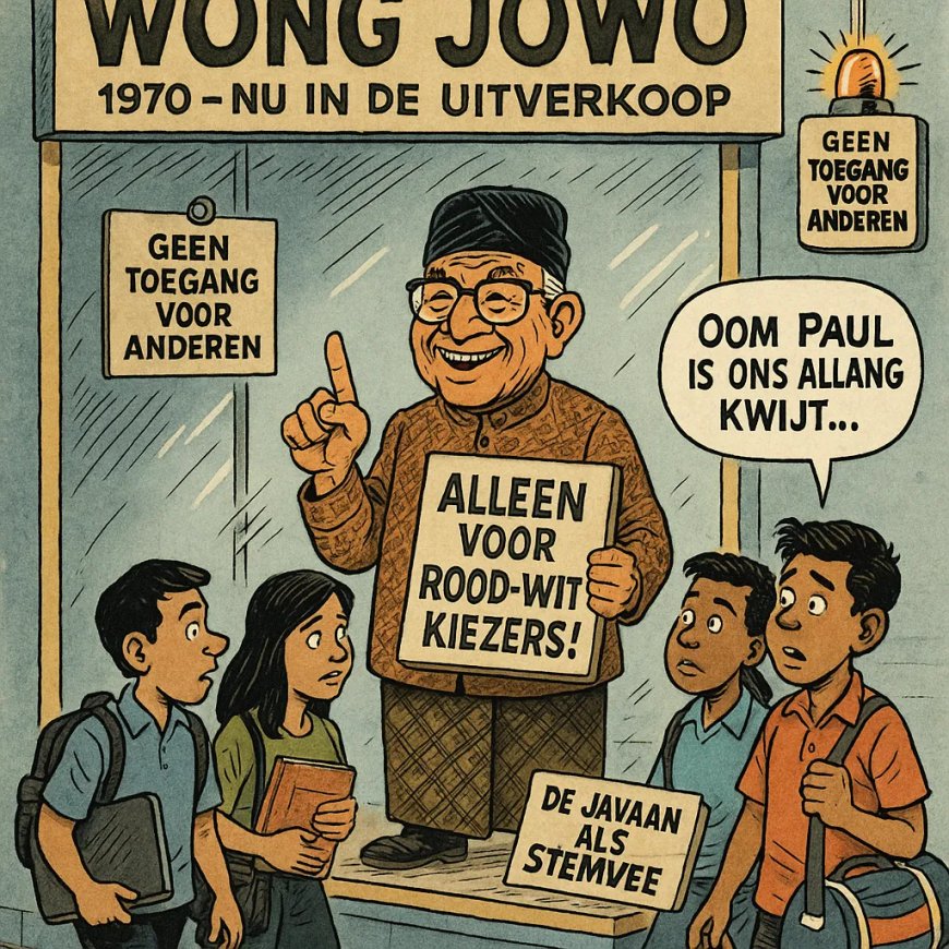 Somohardjo vast in Wong Jowo-verleden, Javaan kijkt vooruit