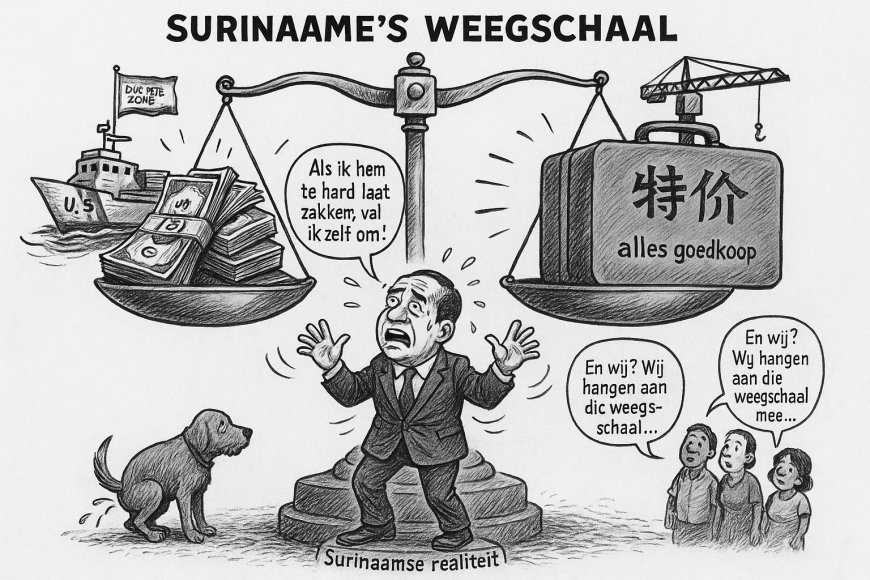 Suriname tussen Washington en Beijing: moeilijke keuzes met hoge inzet