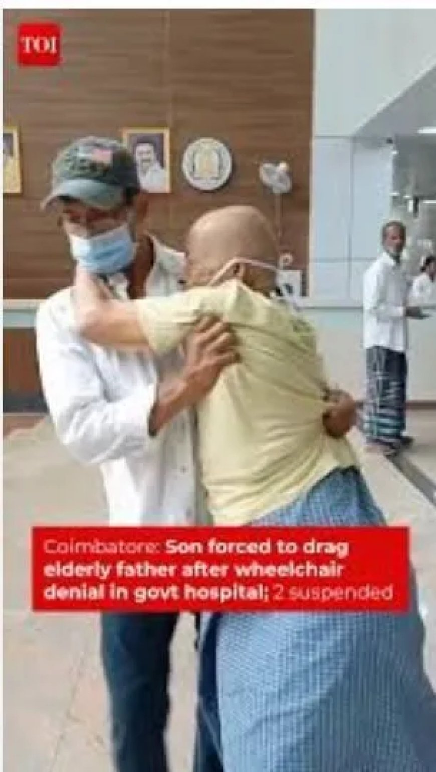 Zieke vader in ziekenhuis gesleept na weigering rolstoel