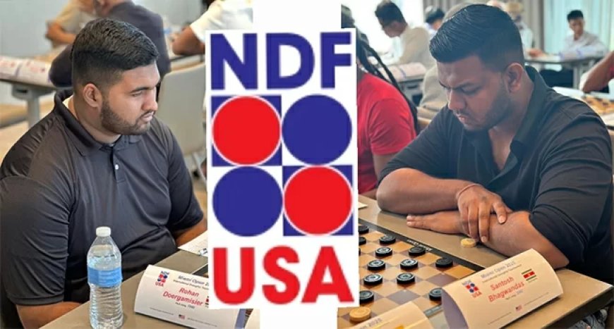 Surinaamse dammers nemen deel aan Miami Open