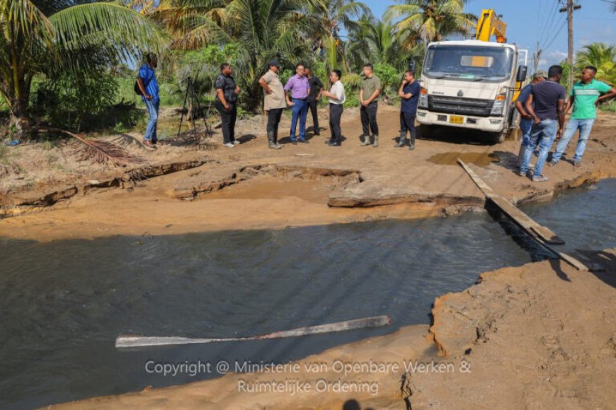 Brantimakkaweg voorlopig hersteld