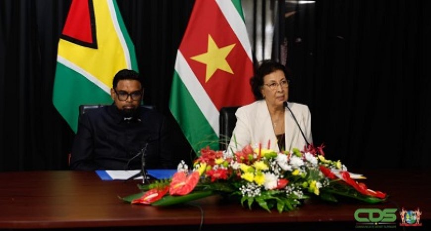 Guyana toegewijd om bilaterale relatie met Suriname nieuweimpulsen te geven