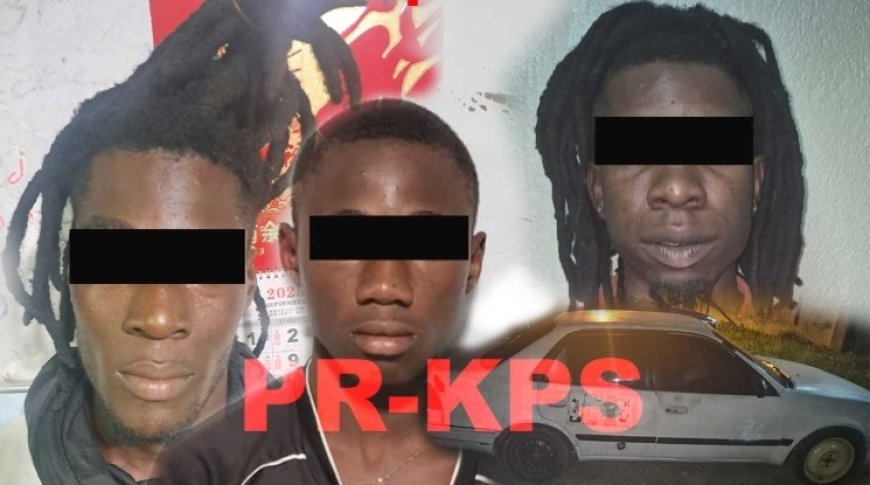 Trio gearresteerd na gewapende roofoverval