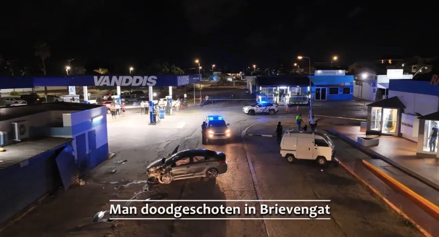 Man doodgeschoten op Curaçao, auto doorzeefd met kogels