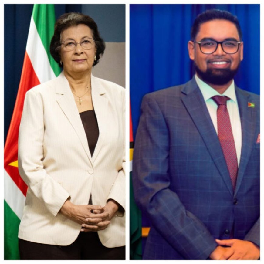 Suriname en Guyana zetten gezamenlijke koers naar groei