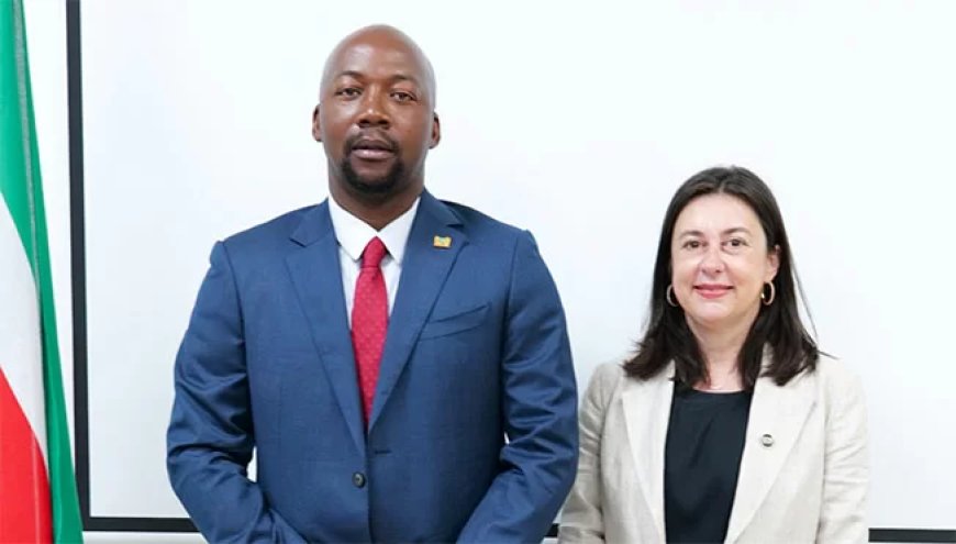 Wereldbank bespreekt lopende programma’s met Natuurlijke Hulpbronnen