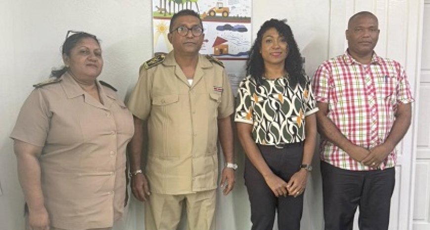 DC Saramacca en Staatsolie bespreken samenwerking