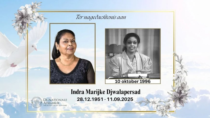 Indra Djwalapersad: Een leven van moed en verbinding