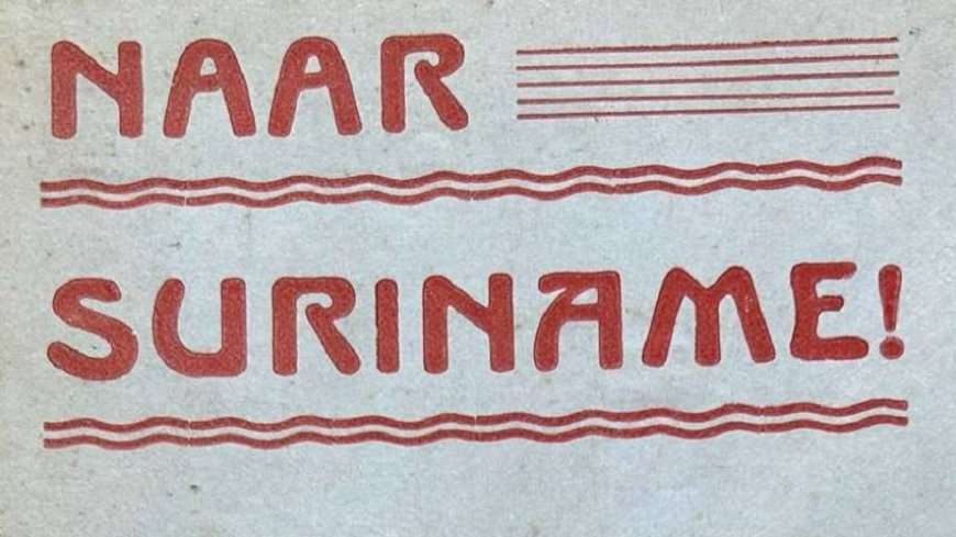 Antiquariaat: Naar Suriname!