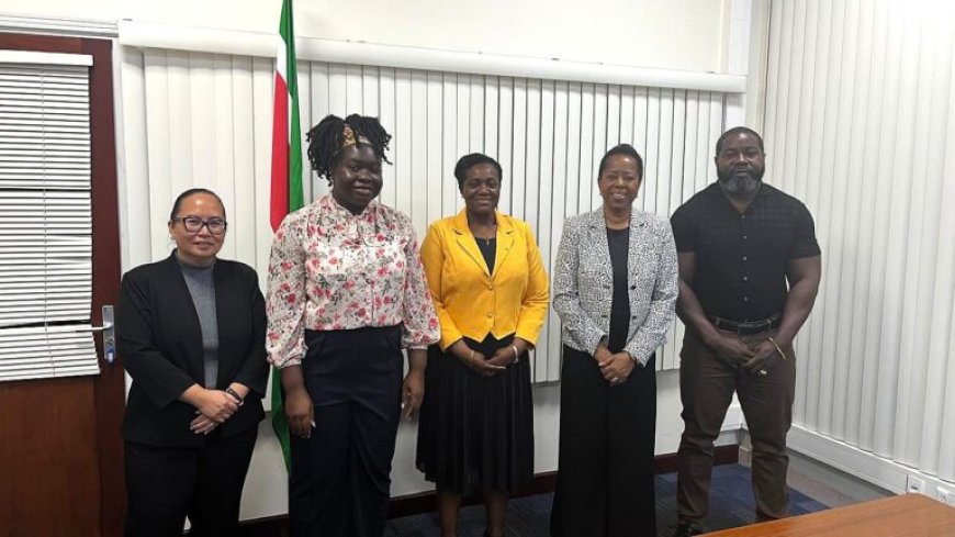 Newmont Suriname presenteert jaarcijfers 2024 aan minister Wijnerman