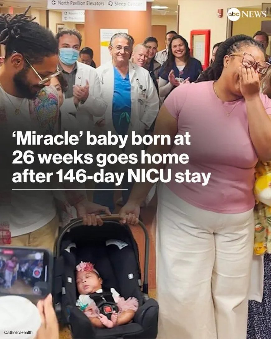 Wonderbaby na 146 dagen thuis