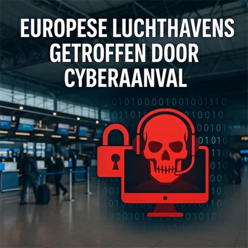 Europese luchthavens getroffen door cyberaanval