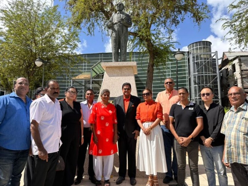 Santokhi roept op tot nationale eenheid bij herdenking Lachmon