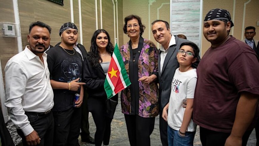 President Simons roept Surinamers in VS op om mee te bouwen aan ontwikkeling Suriname