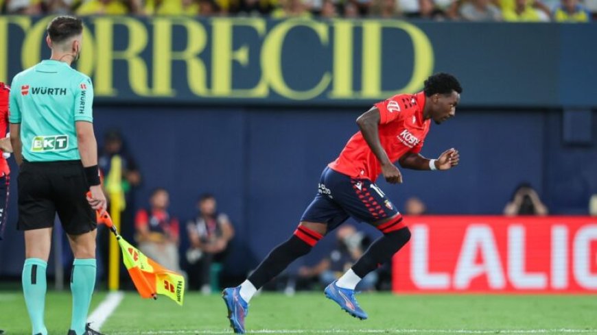 Sheraldo Becker verliest bij debuut voor Osasuna