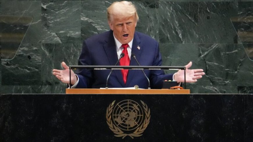 Trump haalt fel uit naar Verenigde Naties tijdens toespraak in New York