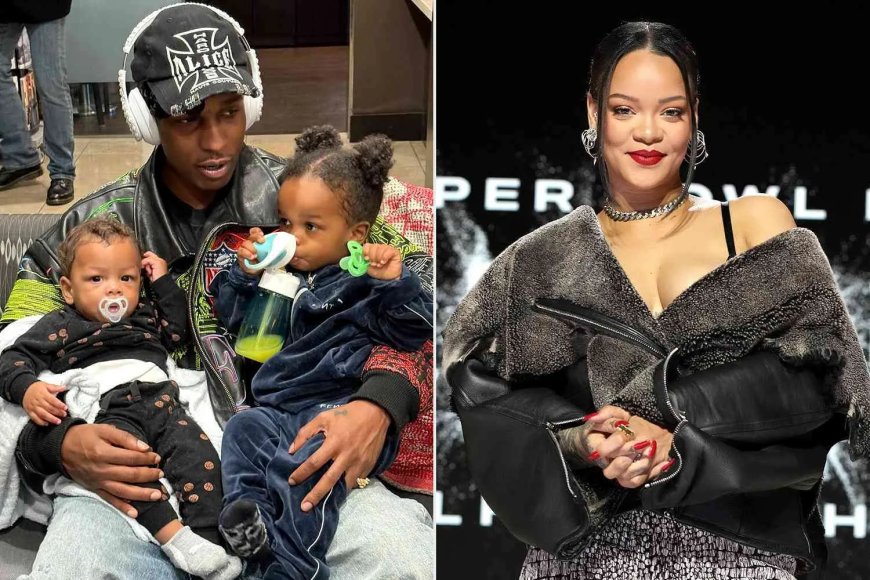 Kinderen van Rihanna en A$AP Rocky tonen weinig interesse in ouders’ muziek