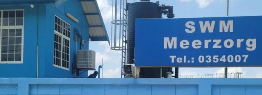 Eindelijk water in het district Commewijne. 