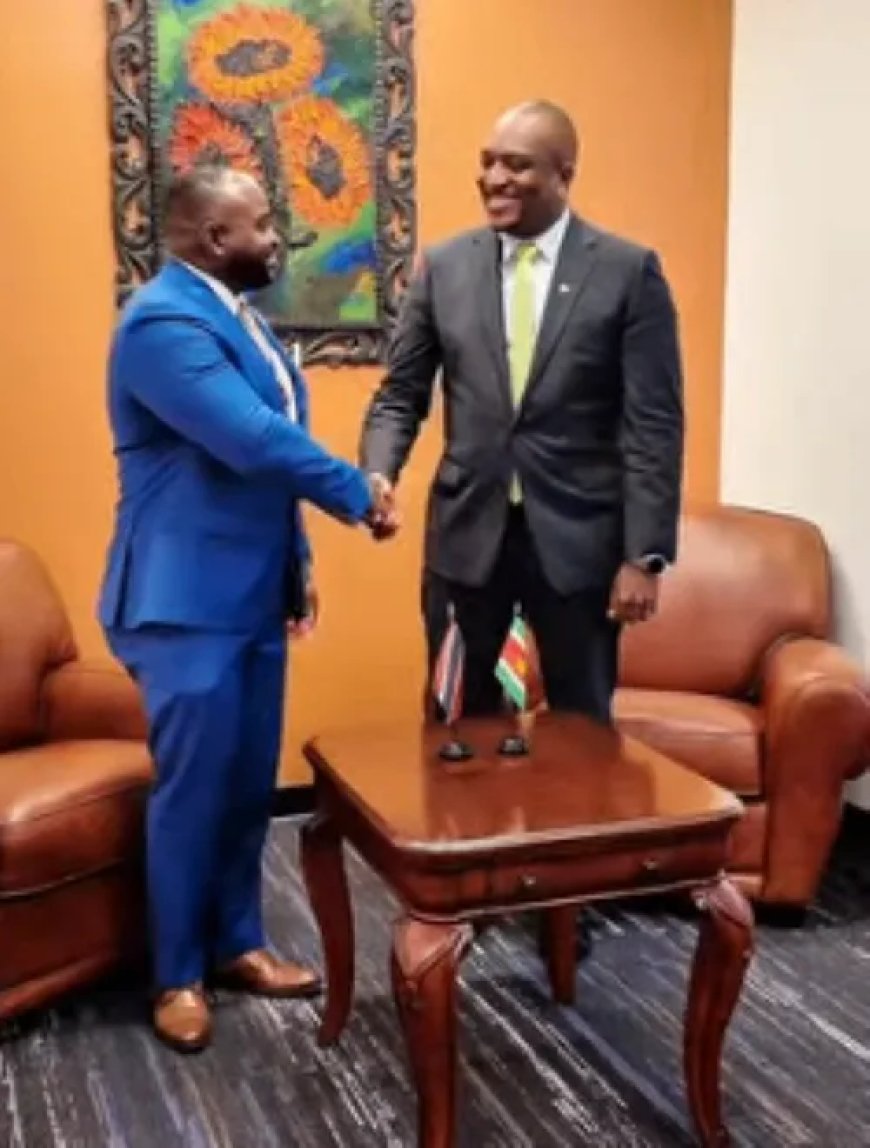 Suriname en Trinidad versterken partnerschap