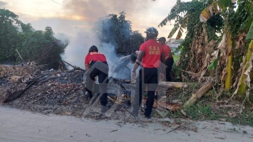 Brandweer treedt streng op tegen illegale verbrandingen tijdens droogte