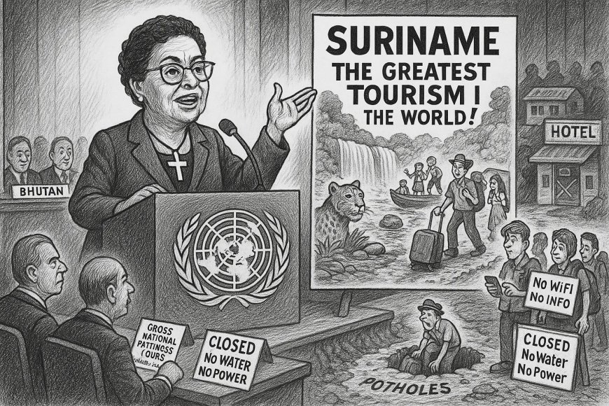 Simons prijst Suriname, maar toerisme blijft luchtbel  