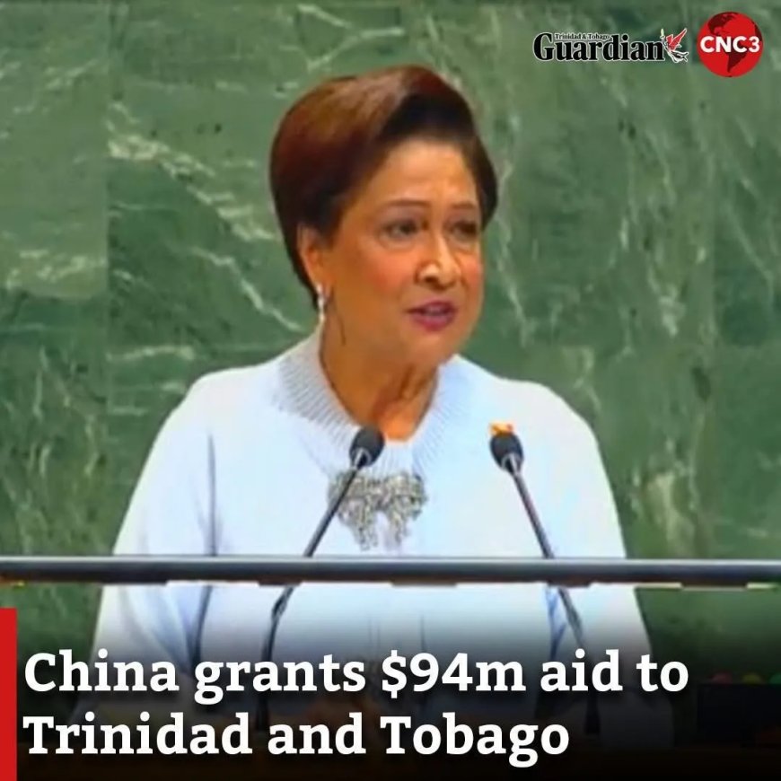 China schenkt 94 miljoen aan Trinidad en Tobago