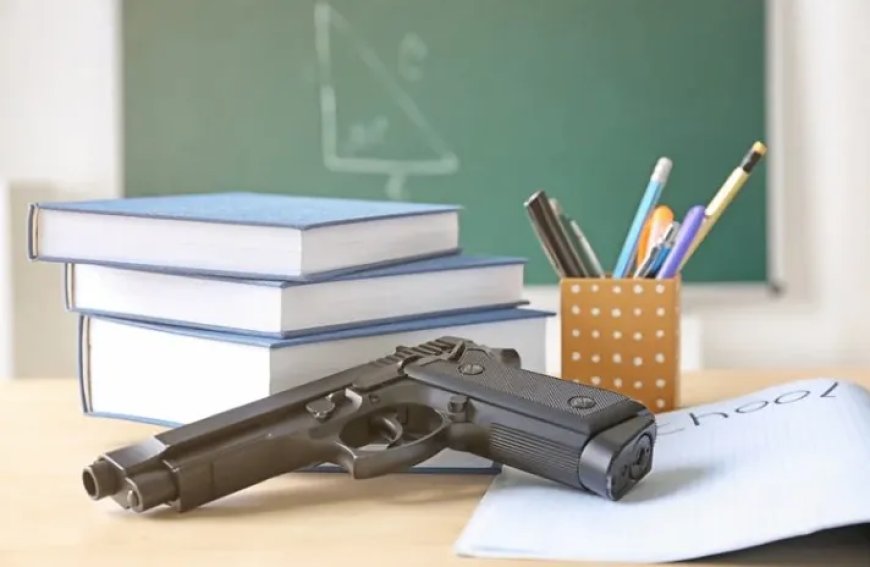 Niet stoer met wapen op school