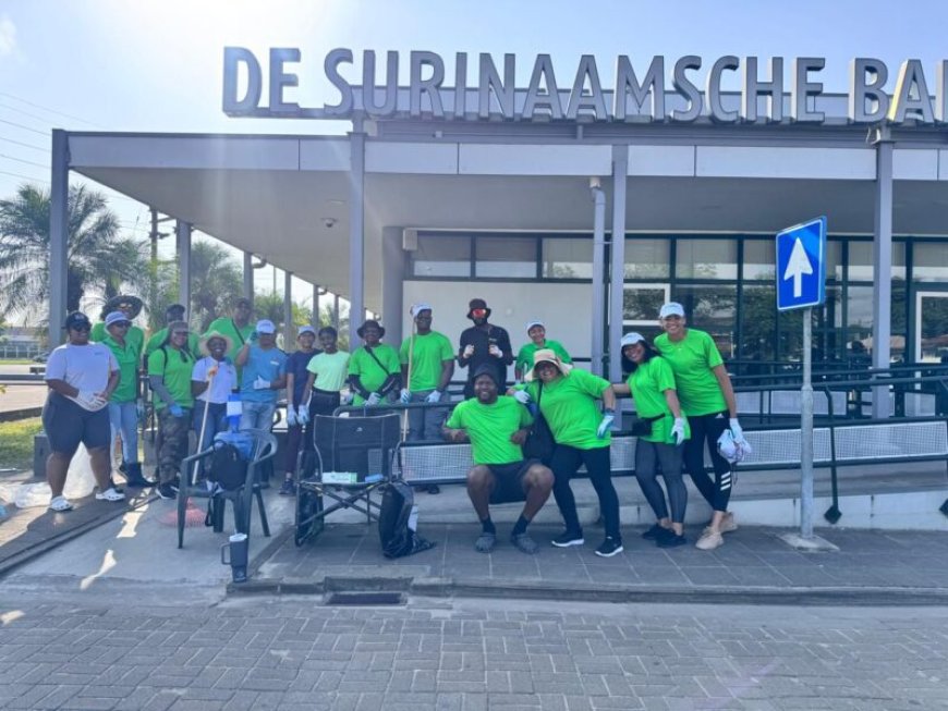 Bankensector levert bijdrage aan World Cleanup Day