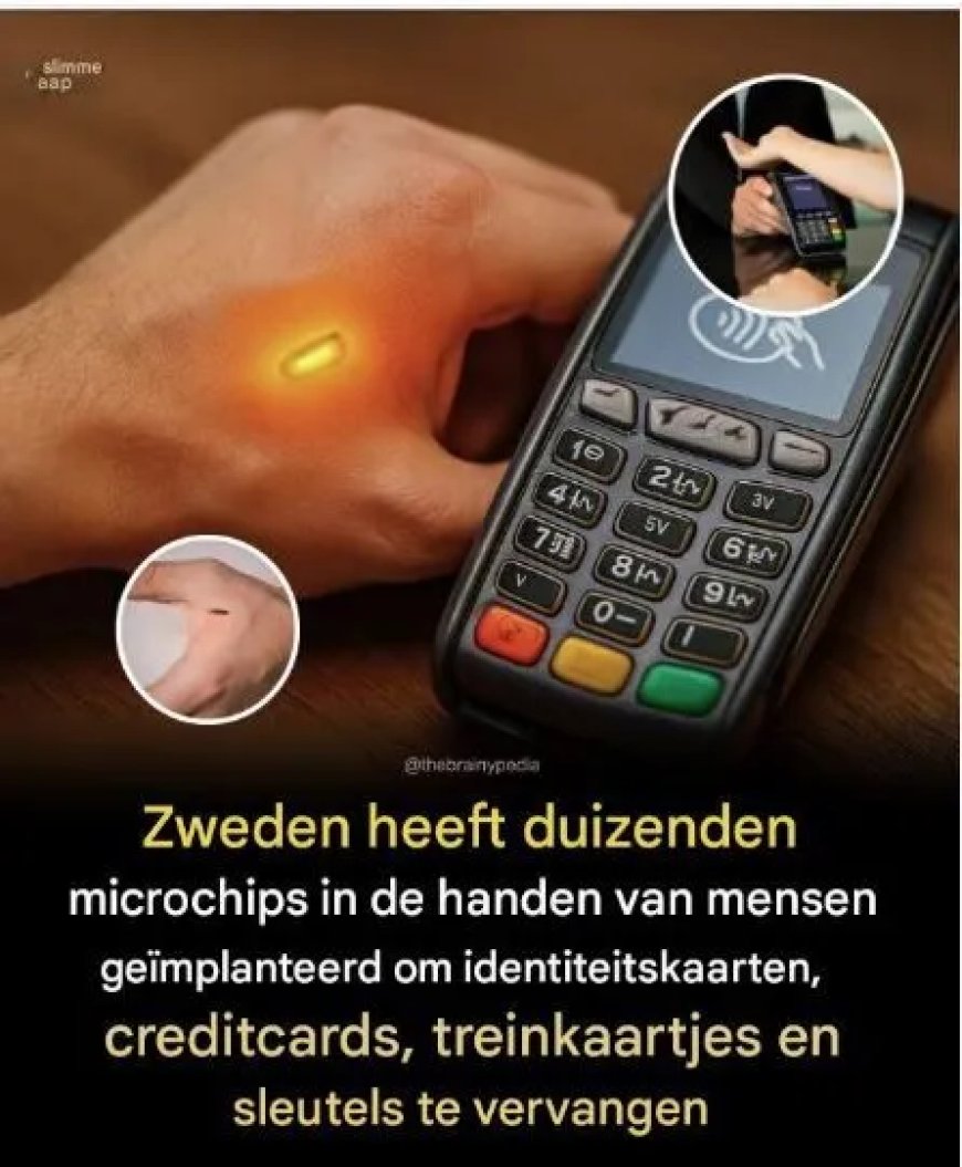 Zweden omarmen microchip-implantaten