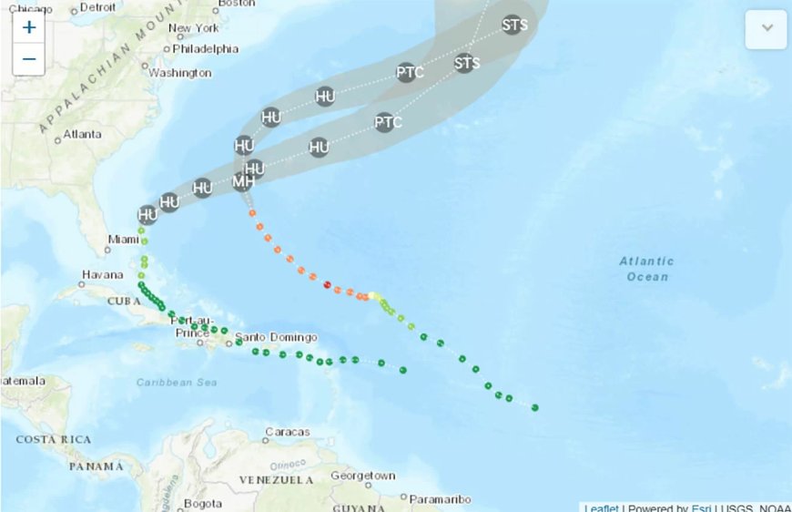 Stormen Imelda en Humberto bedreigen Caribisch gebied en zuidoostkust VS