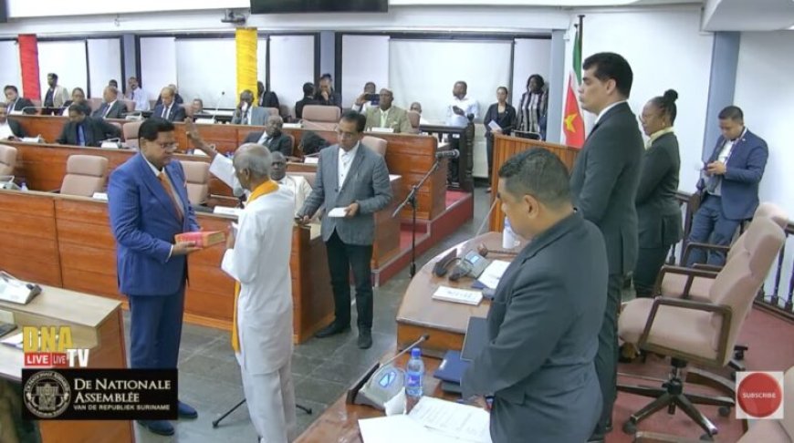 Toelating Chan Santokhi tot DNA legt mazen in wet bloot